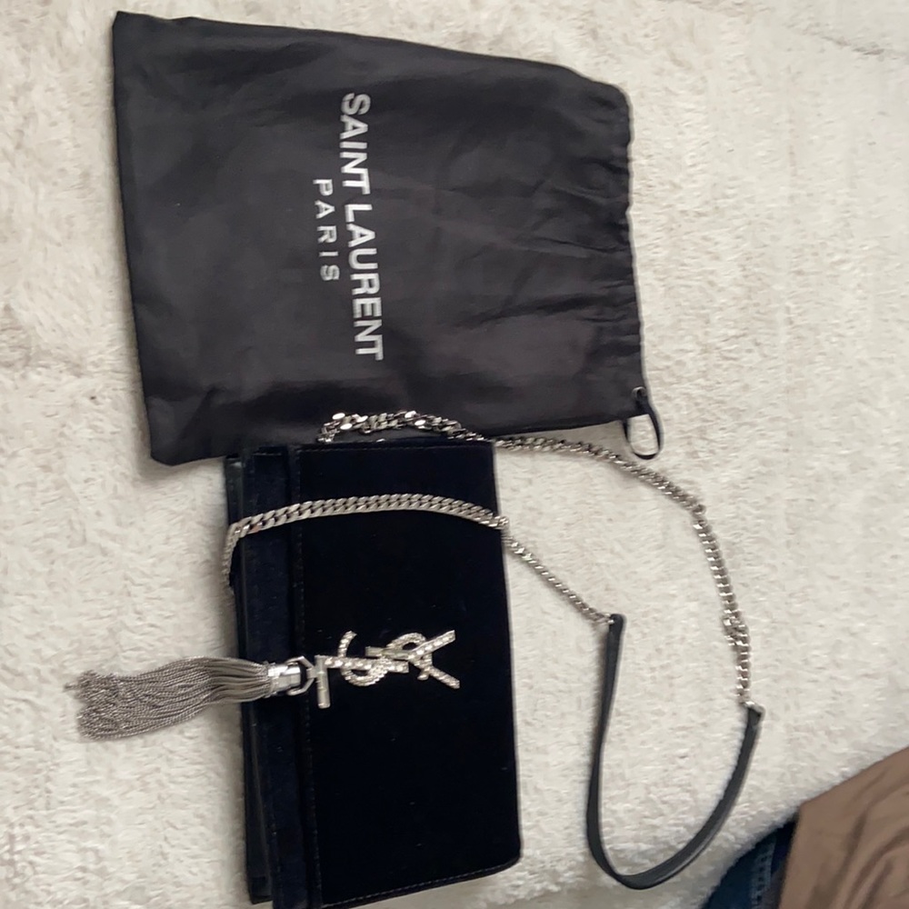 Yves Saint Laurent Purse/hand bag with bag.